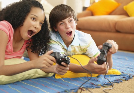 美国儿童爱游戏胜过看电视 日均在线1.3小时