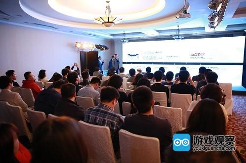 冰穹互娱COO王强在发布会上讲述冰穹互娱的品牌升级之路