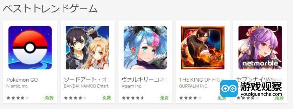日本地区最佳流行游戏