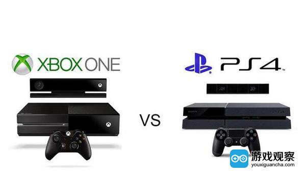 Xbox One主机和PlayStation 4主机