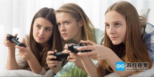 各类游戏女性玩家占比分布：最高达到70%
