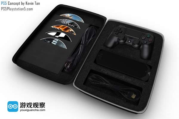 玩家设计的PS5概念图：强调便携性