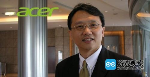 宏碁CEO陈俊圣：未来数年专注游戏、虚拟现实及人工智能