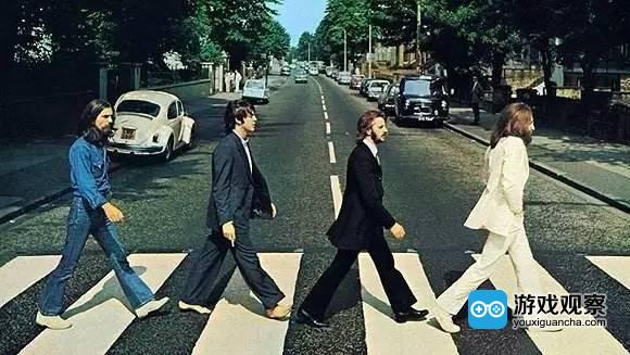 披头士《Abbey Road》专辑封面
