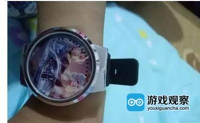 李白和王昭君图案的手表