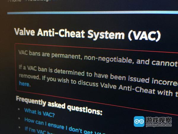 Valve严打作弊 已有超过4万个Steam账户被封停