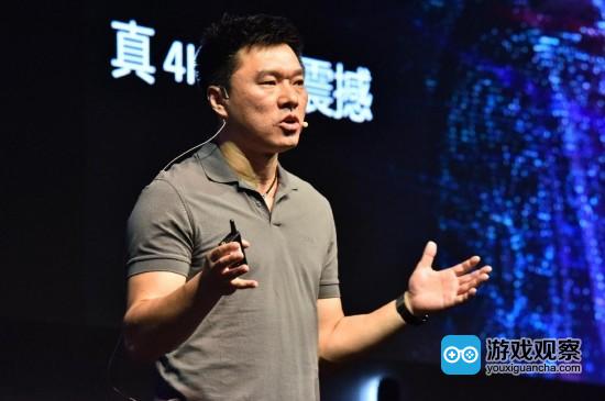 谢恩伟在中国国际数字娱乐产业大会高峰论坛发表演讲