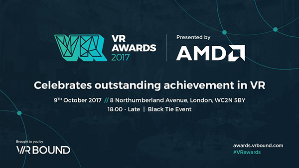 VR Awards 2017奖项公布：Oculus成最大赢家