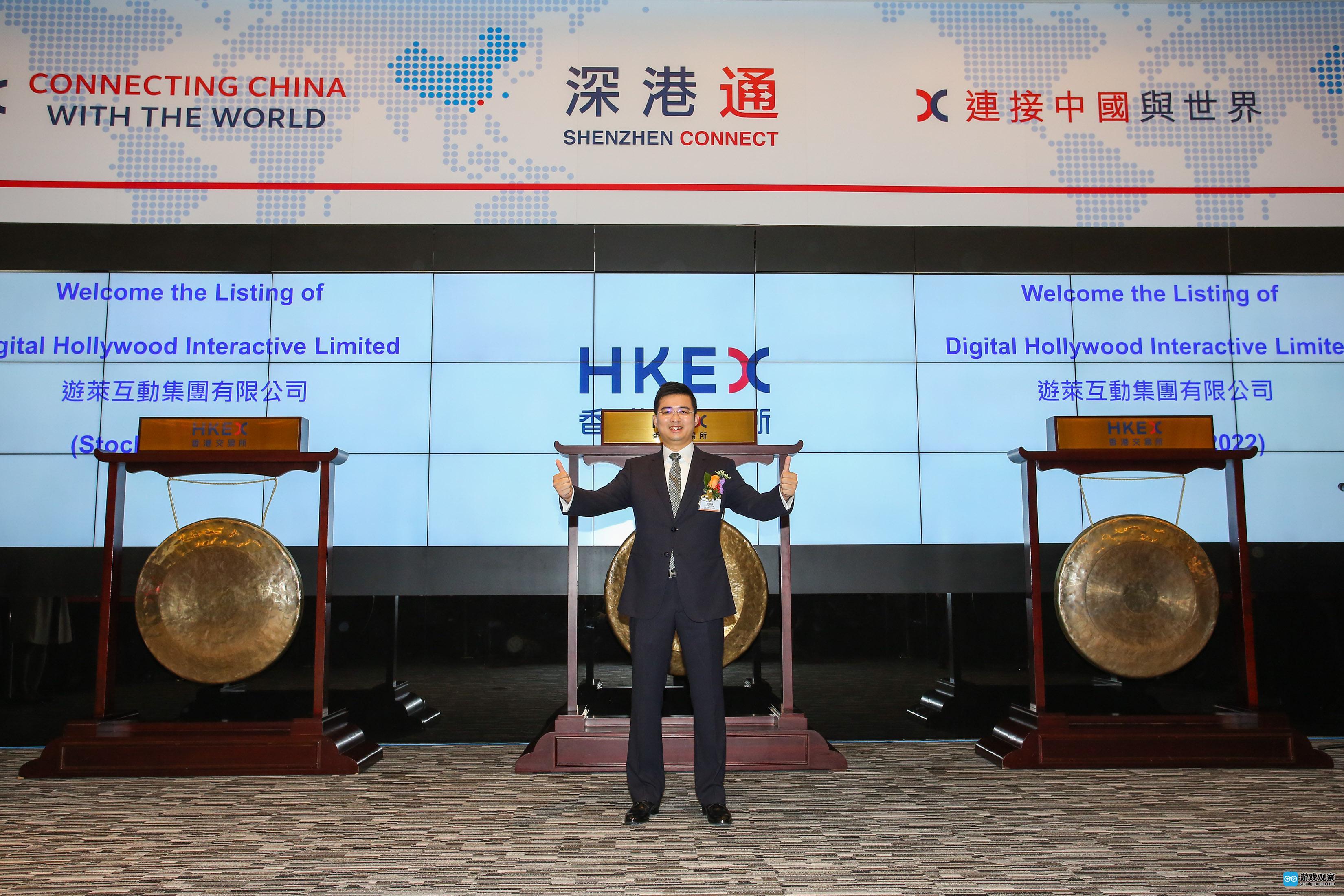 游莱互动集团有限公司正式于香港联交所主板挂牌