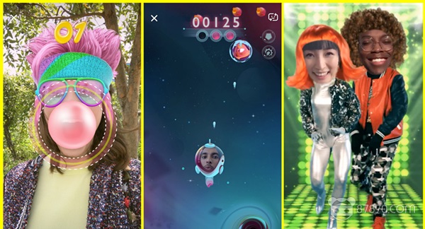 社交巨头Snapchat发布多人互动AR游戏Snappables