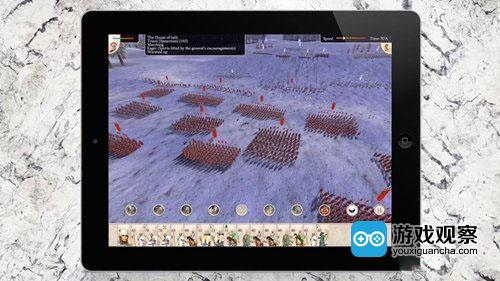 iPad 版的《罗马：全面战争》