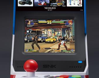 SNK展示复刻主机NEOGEOmini 收录《拳皇》等40款游戏
