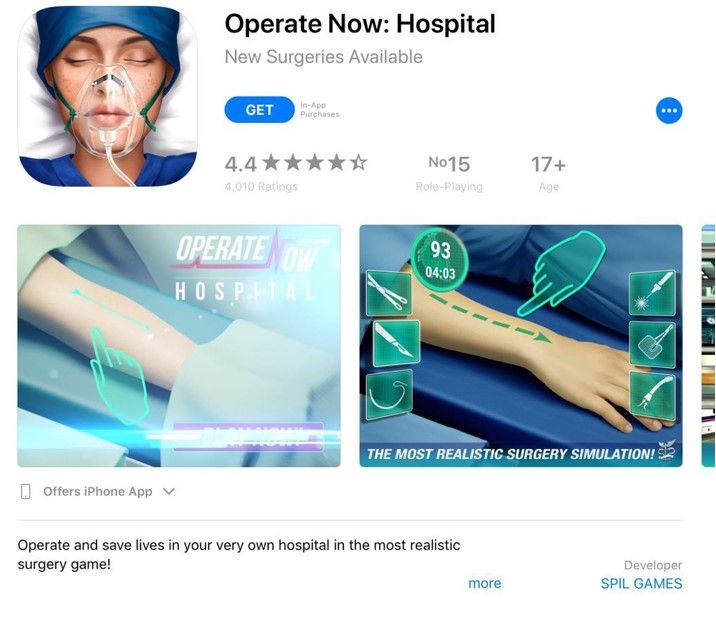 Operate Now：Hospital