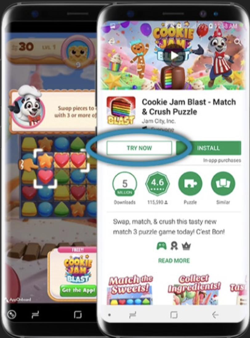 招安小游戏 Google Play将推无需下载App的试玩功能