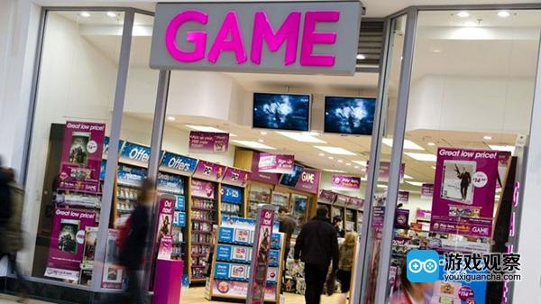 英国实体游戏销售额同比下滑8.2% GAME将裁员加码电竞