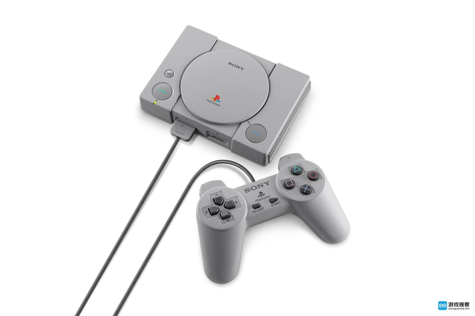 索尼推出迷你PlayStation主机 定于12月3日发售