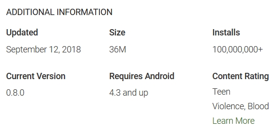 《PUBG Mobile》在Google Play下载量突破1亿次