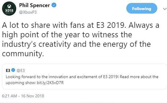 索尼宣布缺席E3 微软暗讽：我们有海量新料发布
