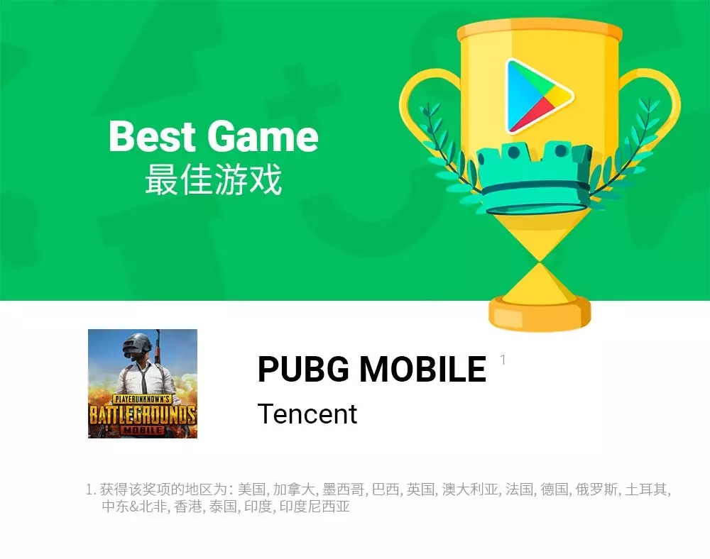 中国24款出海App获Google Play 2018年度大赏