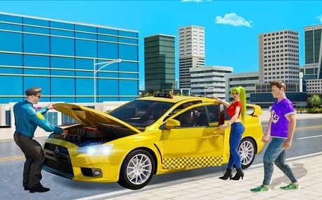 新城市出租车驾驶模拟器截图2