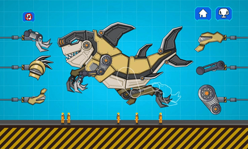 机甲食人鲨模拟截图2