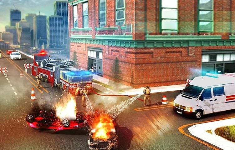 模拟驾驶消防车截图1
