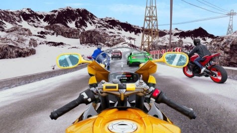 真实摩托车模拟赛3D截图2