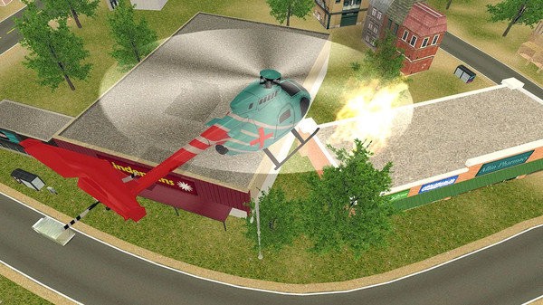 消防直升机模拟救援截图1