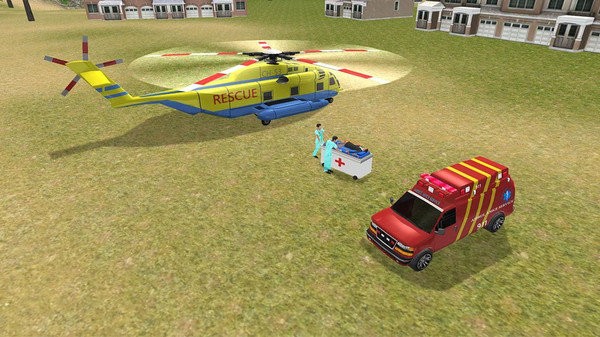 消防直升机模拟救援截图3