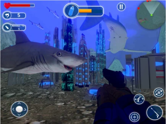 水下鲨鱼模拟器3D
