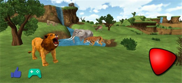 狮子生存动物模拟器