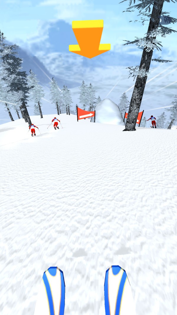 滑雪冲刺截图2