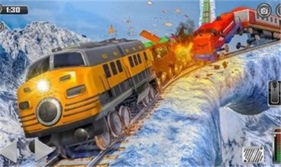 雪地火车模拟截图1