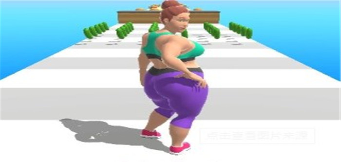 女胖子减肥的游戏