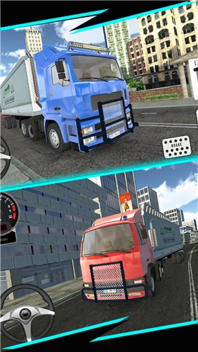 卡车货运真实模拟截图2