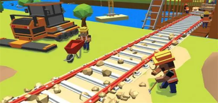 修建铁路的游戏
