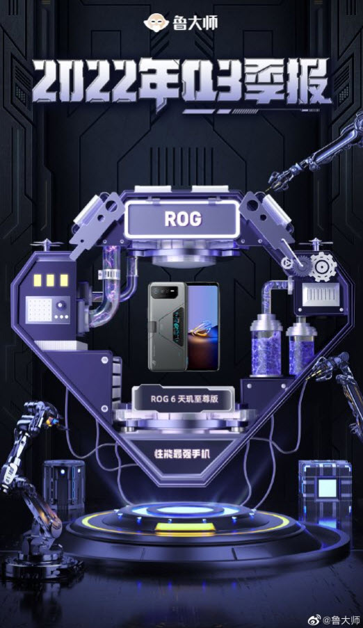 登顶四榜 腾讯ROG游戏手机6天玑系列最强游戏旗舰毋庸置疑
