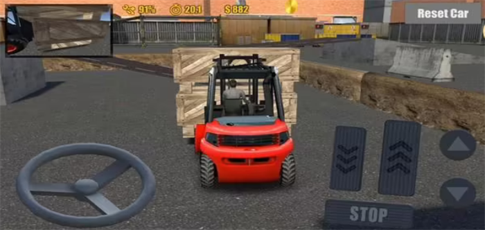 叉车模拟驾驶游戏