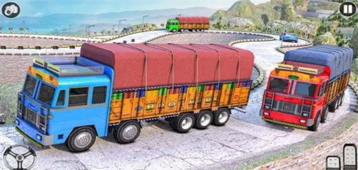 山地模拟运输卡车游戏