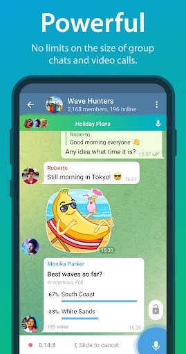 Telegram国际版app截图4