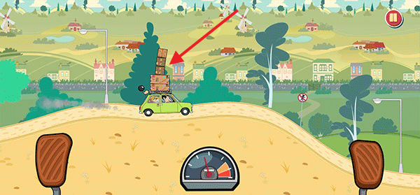 憨豆先生送快递