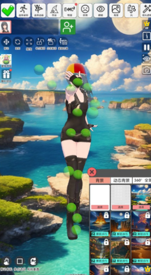 二次元动漫模特